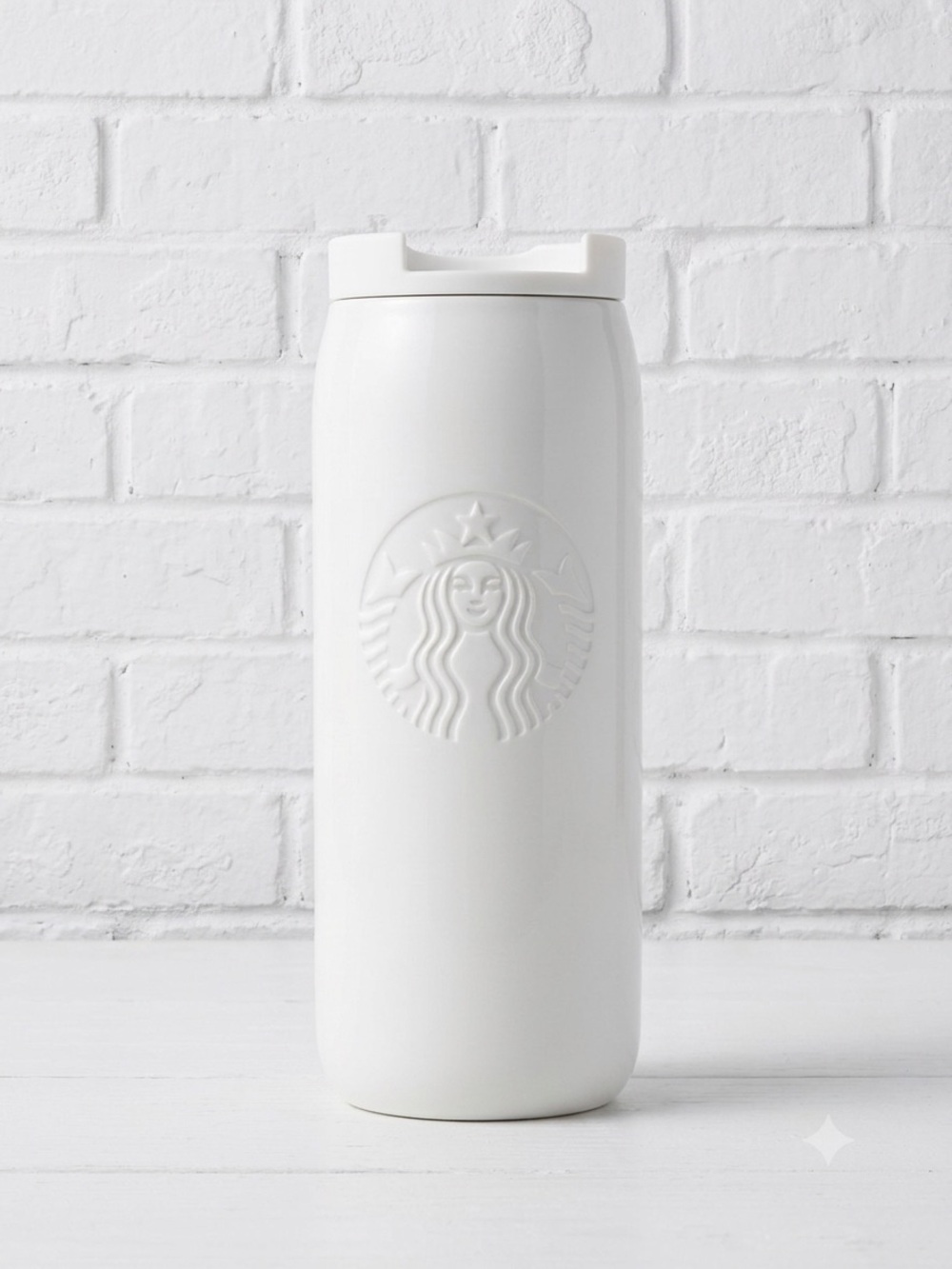NWT Starbucks 2026 Spring 12oz Shimmer White Stainless Steel Tumbler Cup